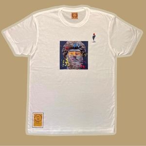 Goy tee, size (medium), color white, new